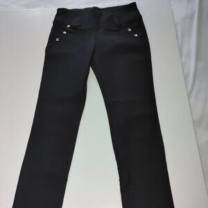 CHANEL Woman's High Rise Skinny Pants Size XL Pre-owned